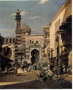 unknow artist, Arab or Arabic people and life. Orientalism oil paintings 558